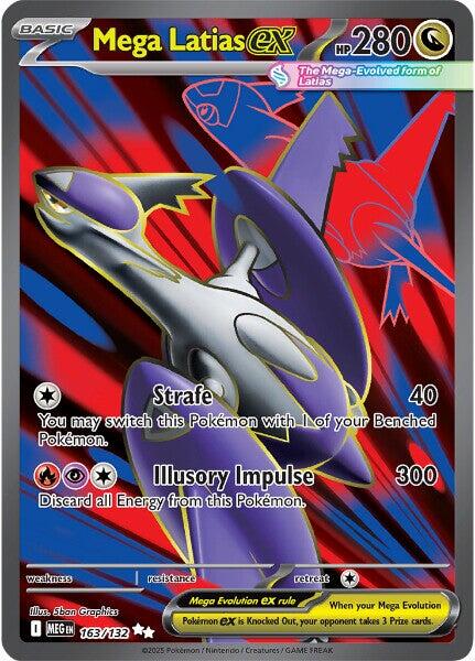 Mega Latias ex (163/132) [Mega Evolution: Base Set] | Gear Gaming Bentonville