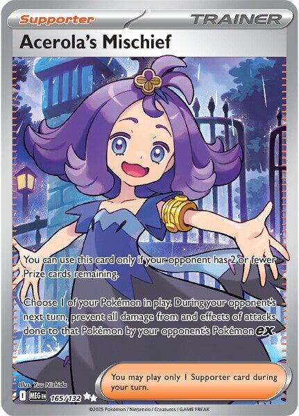 Acerola's Mischief (165/132) [Mega Evolution: Base Set] | Gear Gaming Bentonville