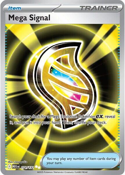 Mega Signal (171/132) [Mega Evolution: Base Set] | Gear Gaming Bentonville