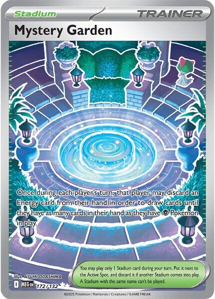 Mystery Garden (172/132) [Mega Evolution: Base Set] | Gear Gaming Bentonville