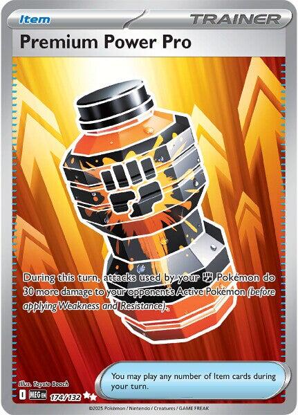 Premium Power Pro (174/132) [Mega Evolution: Base Set] | Gear Gaming Bentonville