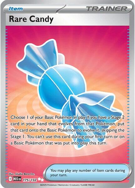 Rare Candy (175/132) [Mega Evolution: Base Set] | Gear Gaming Bentonville