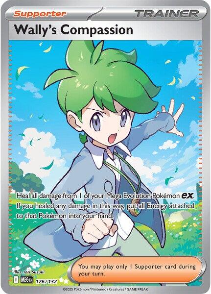 Wally's Compassion (176/132) [Mega Evolution: Base Set] | Gear Gaming Bentonville