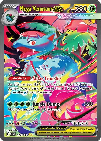 Mega Venusaur ex (177/132) [Mega Evolution: Base Set] | Gear Gaming Bentonville