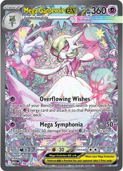 Mega Gardevoir ex (178/132) [Mega Evolution: Base Set] | Gear Gaming Bentonville
