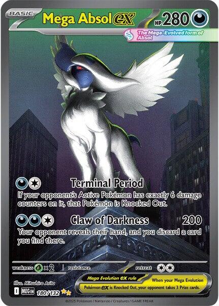 Mega Absol ex (180/132) [Mega Evolutions: Base Set] | Gear Gaming Bentonville