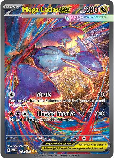 Mega Latias ex (181/132) [Mega Evolution: Base Set] | Gear Gaming Bentonville