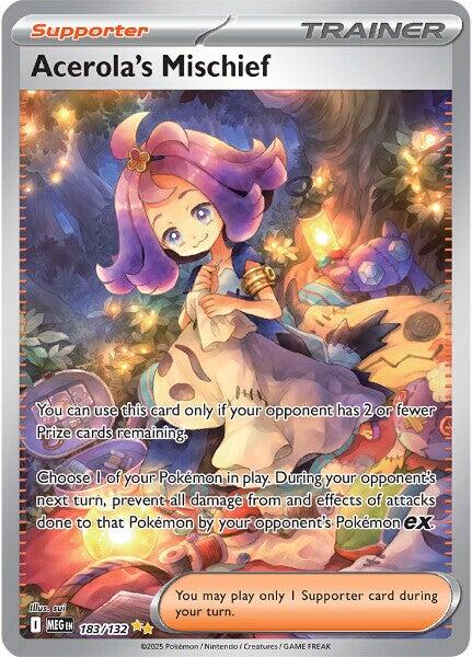 Acerola's Mischief (183/132) [Mega Evolution: Base Set] | Gear Gaming Bentonville