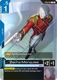 Zechs Merquise (Championship Participation Pack 01) (ST02-011) [Gundam Promotional Cards] | Gear Gaming Bentonville