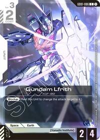 Gundam Lfrith (Championship Participation Pack 01) (GD01-086) [Gundam Promotional Cards] | Gear Gaming Bentonville