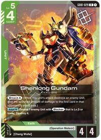Shenlong Gundam (GD01-029) (Judge Pack 01) (GD01-029) [Gundam Promotional Cards] | Gear Gaming Bentonville