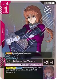 Marida Cruz (Judge Pack 01) (GD01-093) [Gundam Promotional Cards] | Gear Gaming Bentonville
