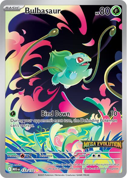 Bulbasaur (133/132) (Mega Evolution) [Mega Evolutions: Base Set] | Gear Gaming Bentonville