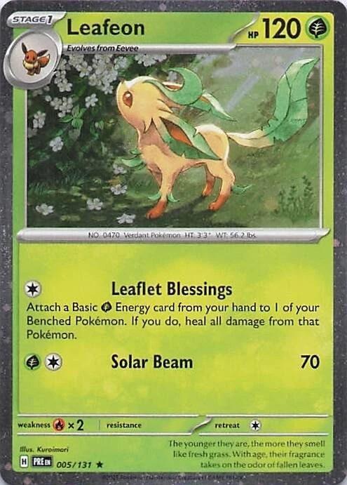 Leafeon (005/131) (Cosmos Holo) [Miscellaneous Cards] | Gear Gaming Bentonville