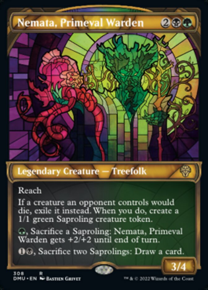 Nemata, Primeval Warden (Showcase) [Dominaria United] | Gear Gaming Bentonville