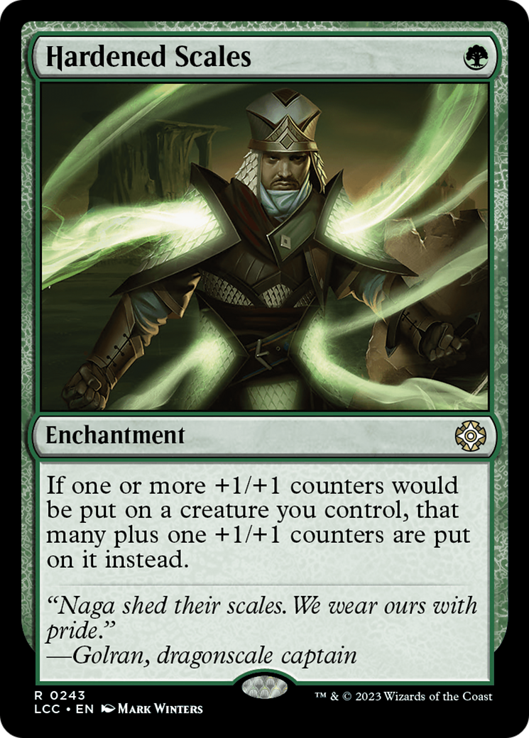 Hardened Scales [The Lost Caverns of Ixalan Commander] | Gear Gaming Bentonville