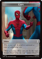 Copy // Human Citizen Double-Sided Token [Marvel's Spider-Man Tokens] | Gear Gaming Bentonville