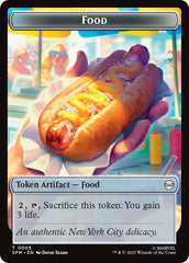 Food // Robot Double-Sided Token [Marvel's Spider-Man Tokens] | Gear Gaming Bentonville