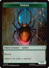 Spider // Illusion Villain Double-Sided Token [Marvel's Spider-Man Tokens] | Gear Gaming Bentonville