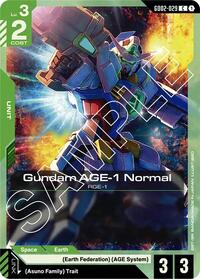 Gundam AGE-1 Normal (GD02-029) [Dual Impact] | Gear Gaming Bentonville