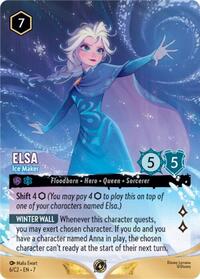 Elsa - Ice Maker (6) [Disney Lorcana Promo Cards] | Gear Gaming Bentonville