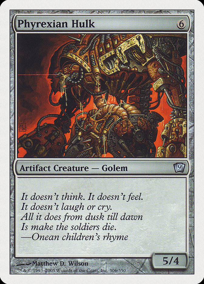 Phyrexian Hulk [Ninth Edition] | Gear Gaming Bentonville