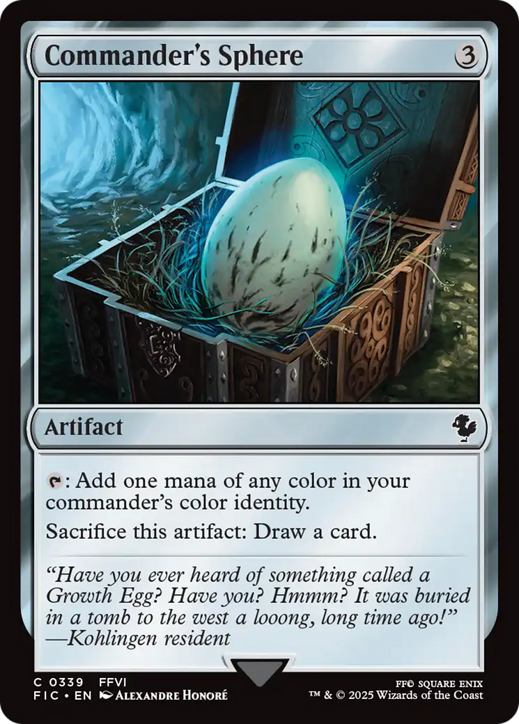 Commander's Sphere [FINAL FANTASY Commander] | Gear Gaming Bentonville