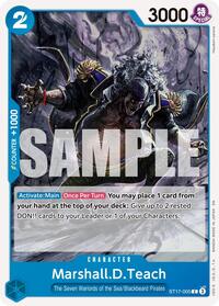 Marshall.D.Teach - ST17-005 [Premium Booster -The Best- Vol. 2] | Gear Gaming Bentonville