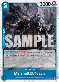 Marshall.D.Teach - ST17-005 (Pirate Foil) [Premium Booster -The Best- Vol. 2] | Gear Gaming Bentonville