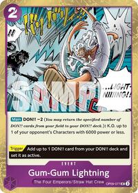 Gum-Gum Lightning (Pirate Foil) [Premium Booster -The Best- Vol. 2] | Gear Gaming Bentonville