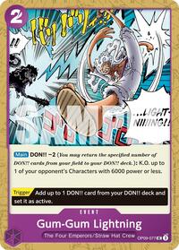 Gum-Gum Lightning (Reprint) [Premium Booster -The Best- Vol. 2] | Gear Gaming Bentonville