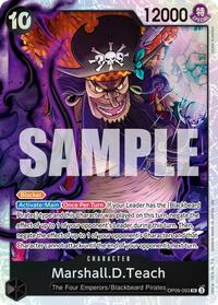 Marshall.D.Teach - OP09-093 (Reprint) [Premium Booster -The Best- Vol. 2] | Gear Gaming Bentonville