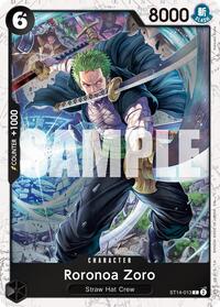 Roronoa Zoro - ST14-013 (Pirate Foil) [Premium Booster -The Best- Vol. 2] | Gear Gaming Bentonville