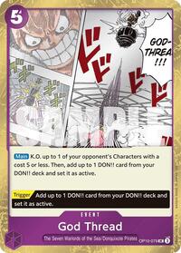 God Thread (Pirate Foil) [Premium Booster -The Best- Vol. 2] | Gear Gaming Bentonville