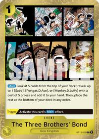 The Three Brothers' Bond (Pirate Foil) [Premium Booster -The Best- Vol. 2] | Gear Gaming Bentonville