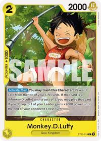 Monkey.D.Luffy - ST13-014 (Reprint) [Premium Booster -The Best- Vol. 2] | Gear Gaming Bentonville