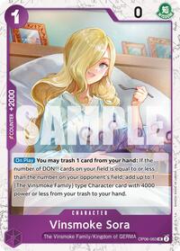 Vinsmoke Sora (Pirate Foil) [Premium Booster -The Best- Vol. 2] | Gear Gaming Bentonville