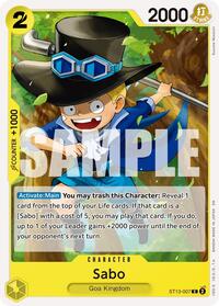 Sabo - ST13-007 (Reprint) [Premium Booster -The Best- Vol. 2] | Gear Gaming Bentonville
