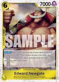 Edward.Newgate - ST13-004 (Pirate Foil) [Premium Booster -The Best- Vol. 2] | Gear Gaming Bentonville