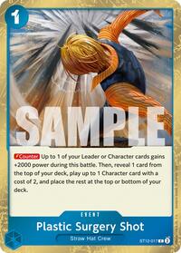 Plastic Surgery Shot - ST12-017 (Pirate Foil) [Premium Booster -The Best- Vol. 2] | Gear Gaming Bentonville