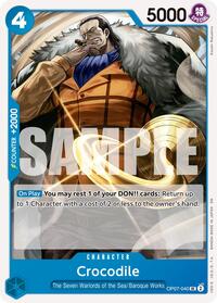 Crocodile - OP07-040 (Reprint) [Premium Booster -The Best- Vol. 2] | Gear Gaming Bentonville