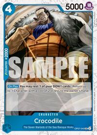 Crocodile - OP07-040 (Pirate Foil) [Premium Booster -The Best- Vol. 2] | Gear Gaming Bentonville