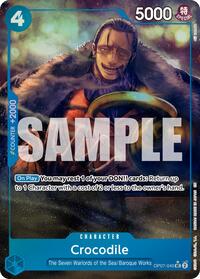 Crocodile - OP07-040 (Alternate Art) [Premium Booster -The Best- Vol. 2] | Gear Gaming Bentonville
