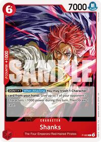 Shanks - P-083 (Reprint) [Premium Booster -The Best- Vol. 2] | Gear Gaming Bentonville