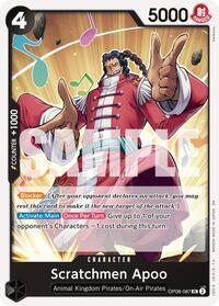 Scratchmen Apoo - OP08-087 (Reprint) [Premium Booster -The Best- Vol. 2] | Gear Gaming Bentonville