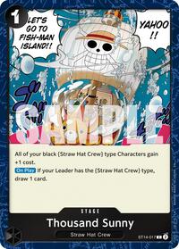 Thousand Sunny (Pirate Foil) [Premium Booster -The Best- Vol. 2] | Gear Gaming Bentonville
