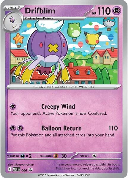 Drifblim (006) [Mega Evolutions Promo] | Gear Gaming Bentonville