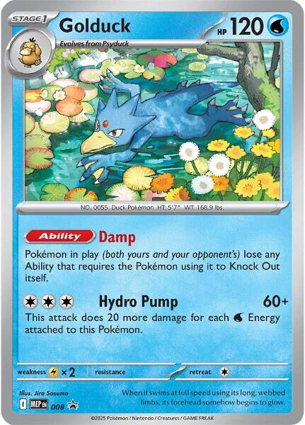 Golduck (008) [Mega Evolutions Promo] | Gear Gaming Bentonville