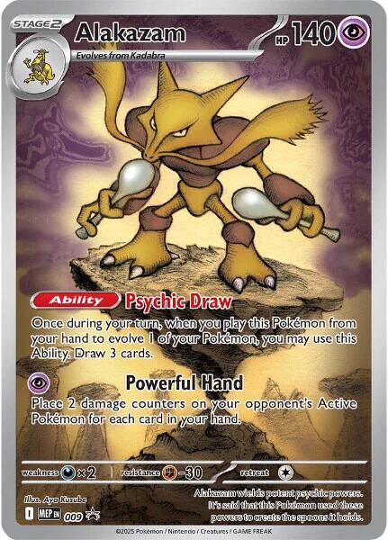 Alakazam (009) [Mega Evolutions Promo] | Gear Gaming Bentonville