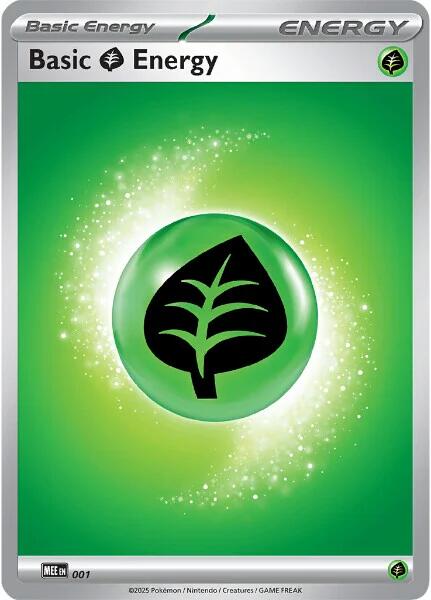 Basic Grass Energy - 001 [Mega Evolution Energies] | Gear Gaming Bentonville